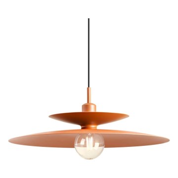 Redo 01-3049 - GUNNAR cable-suspended pendant light 1x E27/42W/230V, Ø 50 cm, orange
