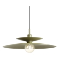 Redo 01-3050 - GUNNAR pendant lamp on cable 1xE27/42W/230V, Ø 50 cm, green