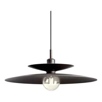 Redo 01-3051 - Cable-hung pendant light GUNNAR 1xE27/42W/230V Ø 50 cm black