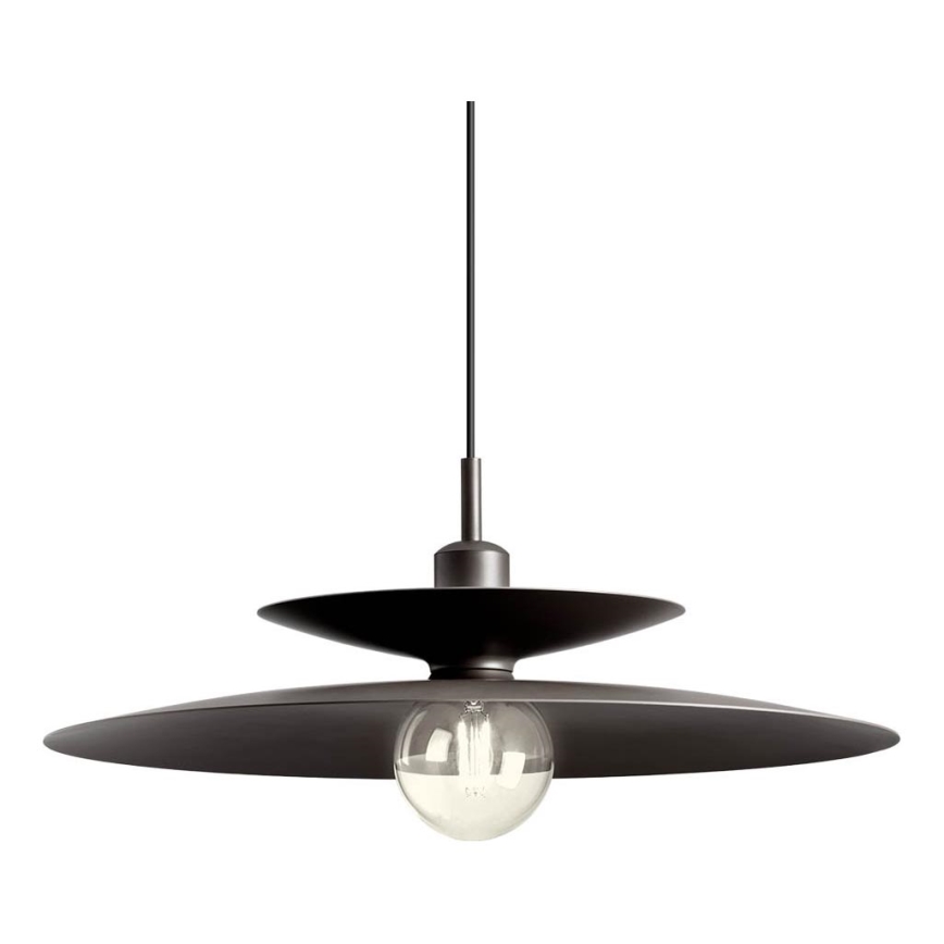Redo 01-3051 - Cable-hung pendant light GUNNAR 1xE27/42W/230V Ø 50 cm black