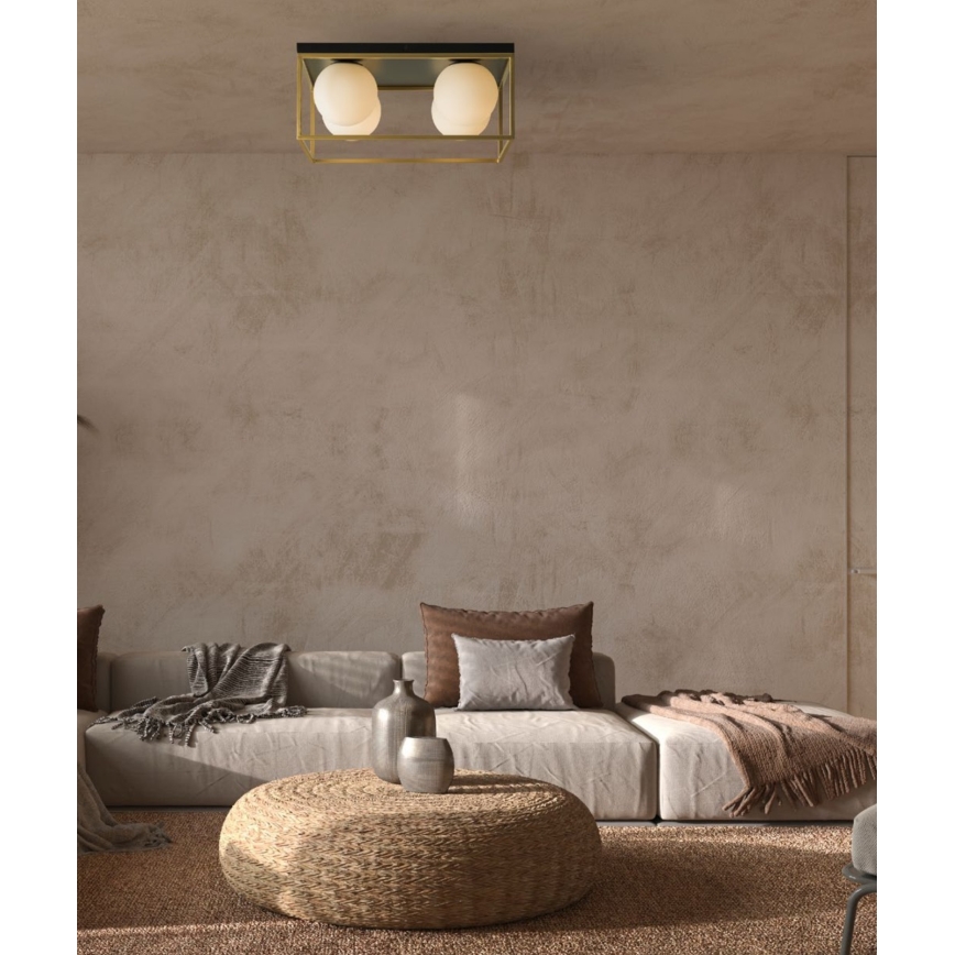 Redo 01-3055 - Ceiling light ZODIAC 4xE14/28W/230V