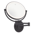 Redo 01-3088 - LED Dimmable touch cosmetic mirror SELFIE LED/7W/230V 3000/4000/6000K black