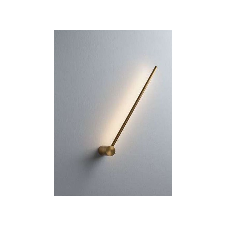 Redo 01-3121 - LED Wall light TABOO LED/9W/230V brass