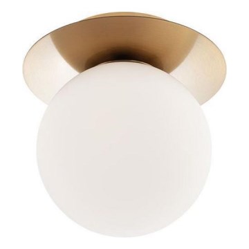 Redo 01-3128 - Ceiling light HAIKU 1xE14/28W/230V brass