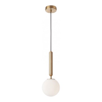 Redo 01-3130 - Chandelier on a string HAIKU 1xE14/28W/230V d. 15 cm brass