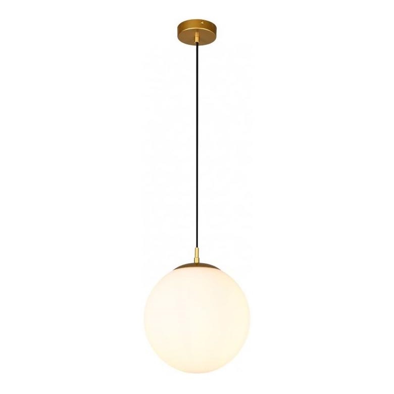 Redo 01-3153 - Chandelier on a string BOWLING 1xE27/42W/230V gold