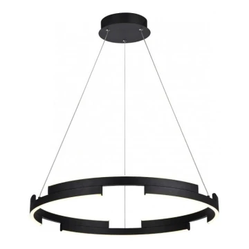 Redo 01-3173 - LED Dimmable chandelier on a string CASTLE LED/36W/230V black