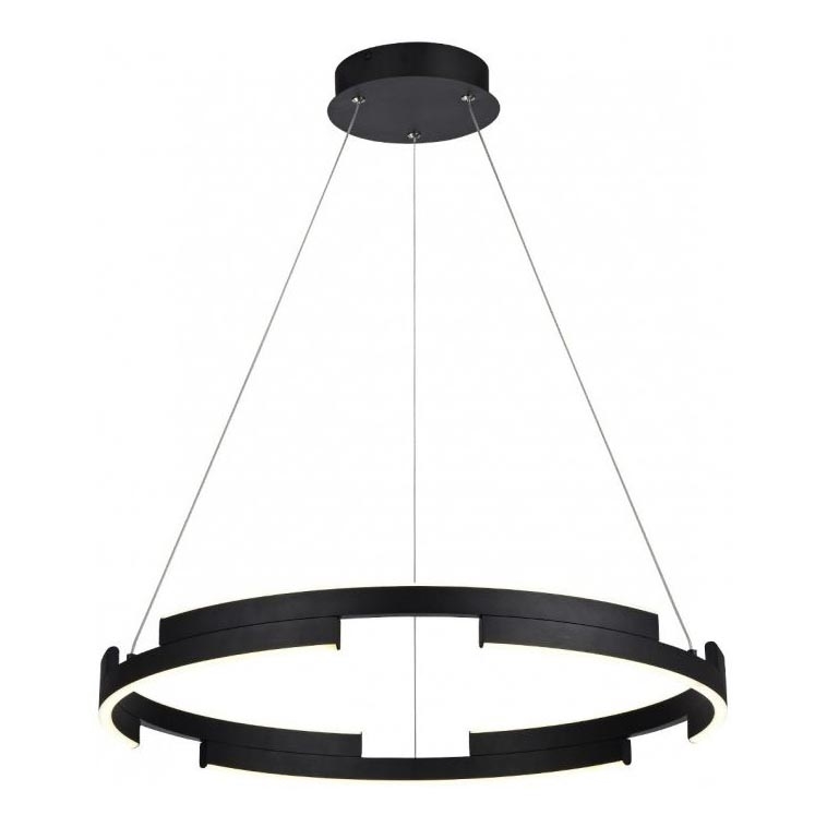 Redo 01-3173 - LED Dimmable chandelier on a string CASTLE LED/36W/230V black