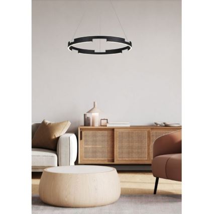 Redo 01-3173 - LED Dimmable chandelier on a string CASTLE LED/36W/230V black