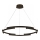 Redo 01-3176 - LED Dimmable chandelier on a string CASTLE LED/45W/230V black
