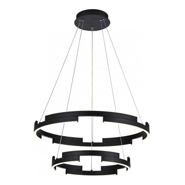 Redo 01-3179 - LED Dimmable chandelier on a string CASTLE LED/60W/230V black