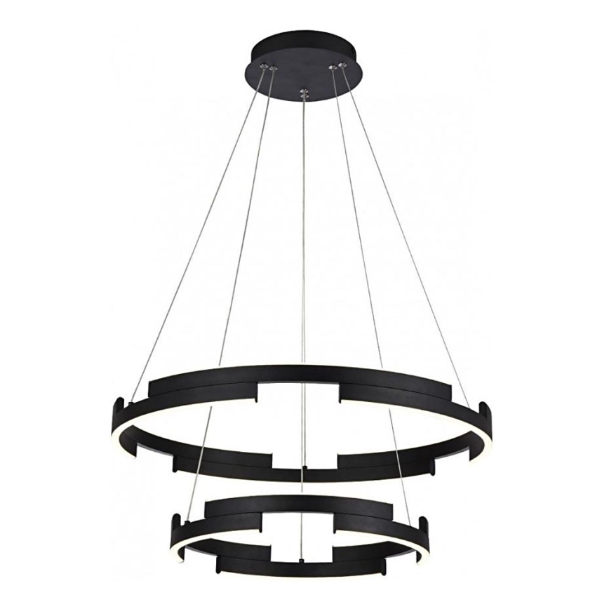 Redo 01-3179 - LED Dimmable chandelier on a string CASTLE LED/60W/230V black