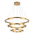 Redo 01-3181 - LED Dimmable chandelier on a string CASTLE LED/80W/230V gold