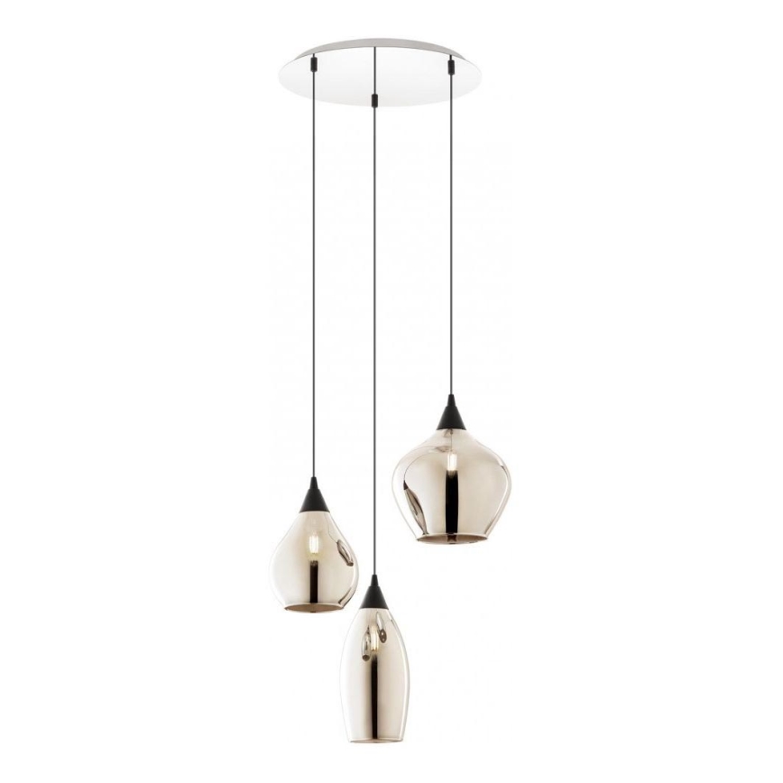 Redo 01-3192 - Chandelier on a string TANNER 3xE14/28W/230V d. 37,6 cm
