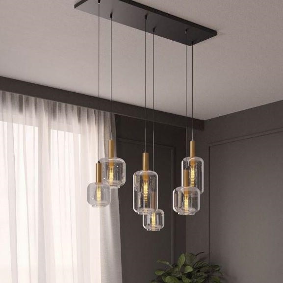 Redo 01-3215 - Chandelier on a string BRINA 6xE27/23W/230V
