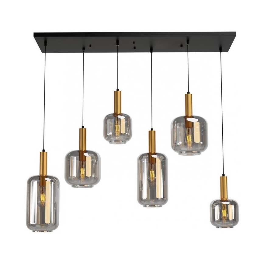 Redo 01-3215 - Chandelier on a string BRINA 6xE27/23W/230V