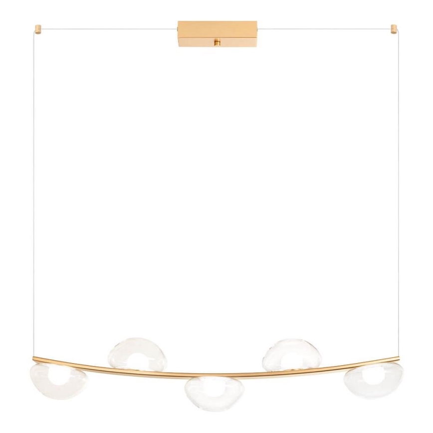 Redo 01-3243 - LED Dimmable chandelier on a string SINCLAIR LED/35W/230V CRI 93 IP21 gold