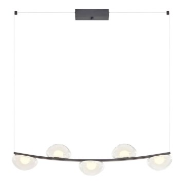 Redo 01-3244 - LED Dimmable chandelier on a string SINCLAIR LED/35W/230V CRI 93 IP21 black