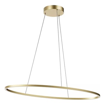 Redo 01-3338 - Dimmable LED cable pendant LEO LED/48W/230V 3000/4000K CRI 90 40x95 cm bronze