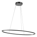 Redo 01-3339 - LEO Dimmable LED Chandelier on Cable LED/48W/230V 3000/4000K CRI 90 Black