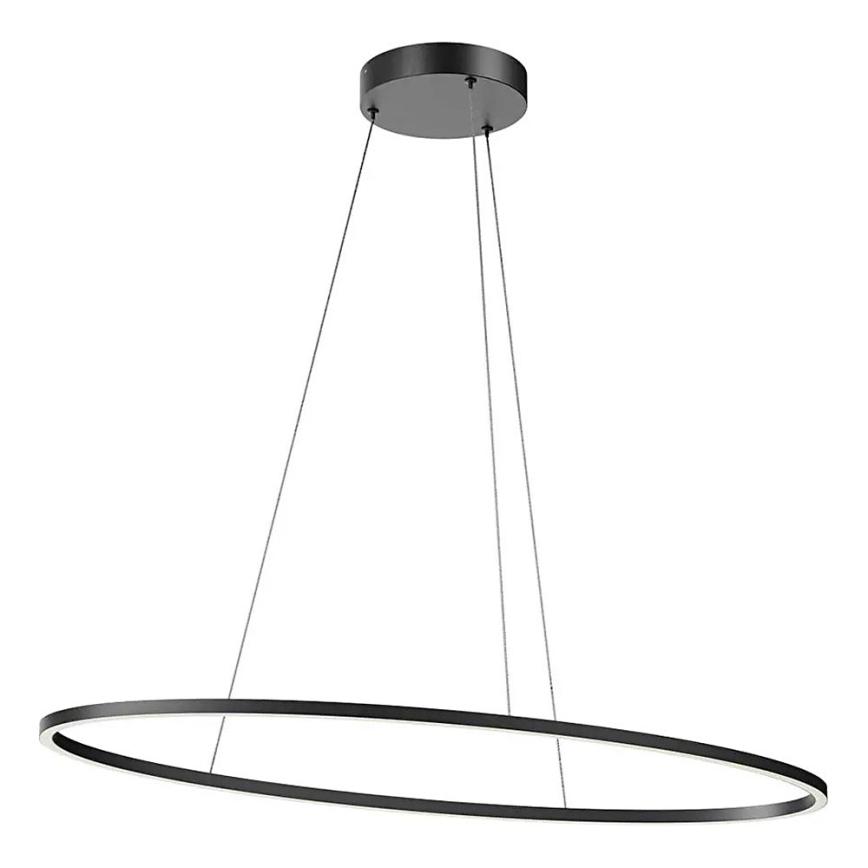 Redo 01-3339 - LEO Dimmable LED Chandelier on Cable LED/48W/230V 3000/4000K CRI 90 Black