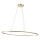 Redo 01-3341 - LED Dimmable Cable Pendant LEO LED/67W/230V 3000/4000K CRI 90 60x130 cm bronze