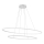 Redo 01-3342 - LED Dimmable pendant on cable LEO LED/115W/230V 3000/4000K CRI 90 60x130 cm white