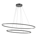 Redo 01-3343 - Dimmable LEO cable-suspended LED pendant LED/115W/230V 3000/4000K CRI 90 60x130 cm black