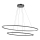 Redo 01-3343 - Dimmable LEO cable-suspended LED pendant LED/115W/230V 3000/4000K CRI 90 60x130 cm black
