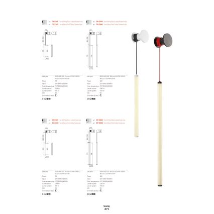 Redo 01-3361 - SWING Dimmable LED Wall Light LED/9W/230V 3000/4000K CRI 90 White