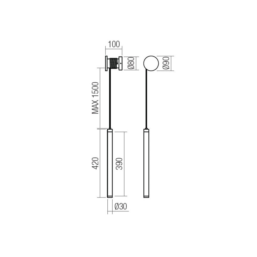 Redo 01-3361 - SWING Dimmable LED Wall Light LED/9W/230V 3000/4000K CRI 90 White