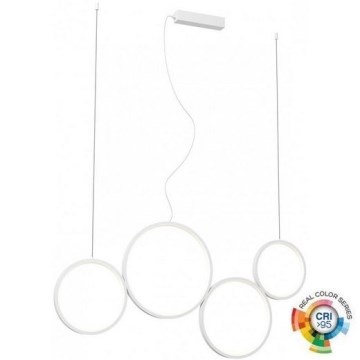 Redo 01-3382 - LED Dimmable chandelier on a string ATHENA LED/40W/230V 3000/4000/6000K CRI98 white