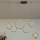 Redo 01-3384 - LED Dimmable chandelier on a string ATHENA LED/40W/230V 3000/4000/6000K CRI98 black