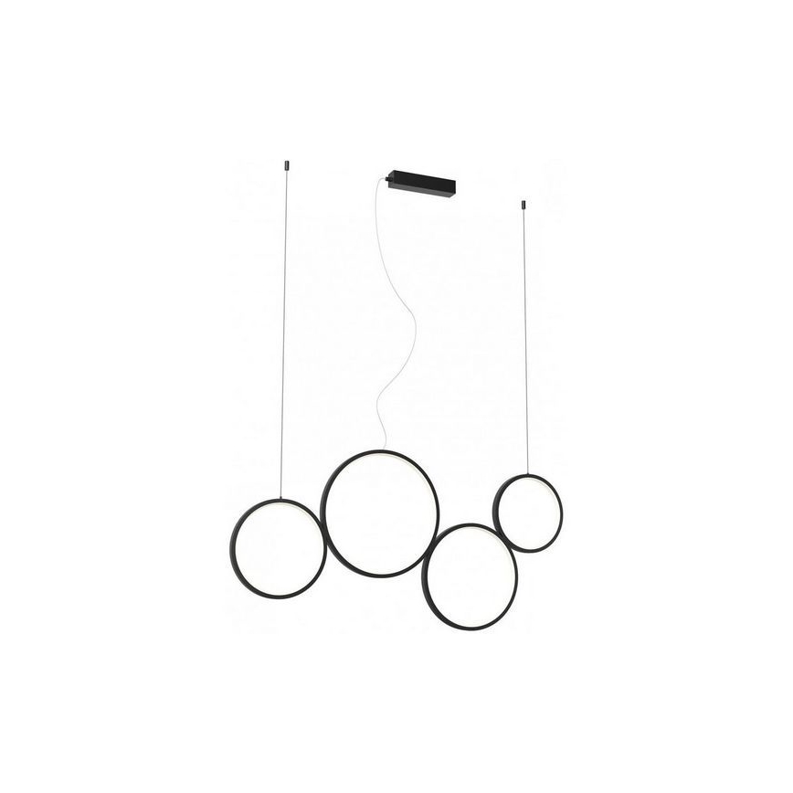 Redo 01-3384 - LED Dimmable chandelier on a string ATHENA LED/40W/230V 3000/4000/6000K CRI98 black