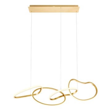 Redo 01-3389 - Dimmable LED cable chandelier BIAS LED/90W/230V 3000/4500/6500K CRI 90 gold