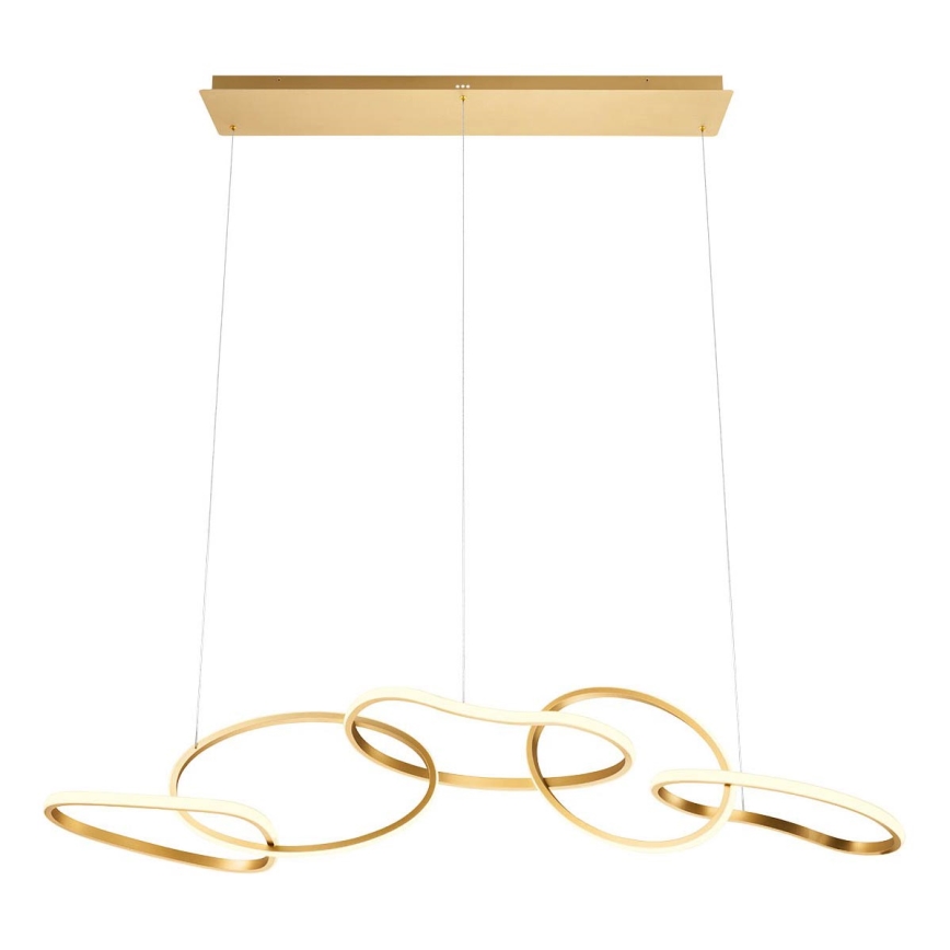 Redo 01-3392 - BIAS LED/120W/230V Dimmable Cable-Suspended Pendant 3000/4500/6500K CRI 90 Gold