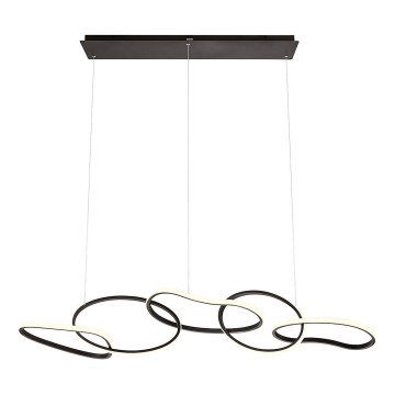 Redo 01-3393 - Dimmable LED pendant light on cable BIAS LED/120W/230V 3000/4500/6500K CRI 90 black