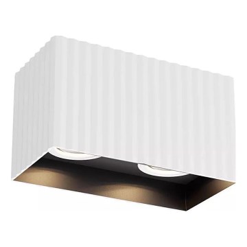 Redo 01-3410 - Spotlight DELPHI 2xGU10/7W/230V 16,1x8,1 cm white