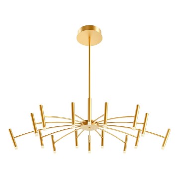 Redo 01-3450 - RAYEN LED Dimmable Rod-Mounted Pendant, 80 W, 230 V, CRI 90, Gold
