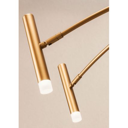 Redo 01-3450 - RAYEN LED Dimmable Rod-Mounted Pendant, 80 W, 230 V, CRI 90, Gold