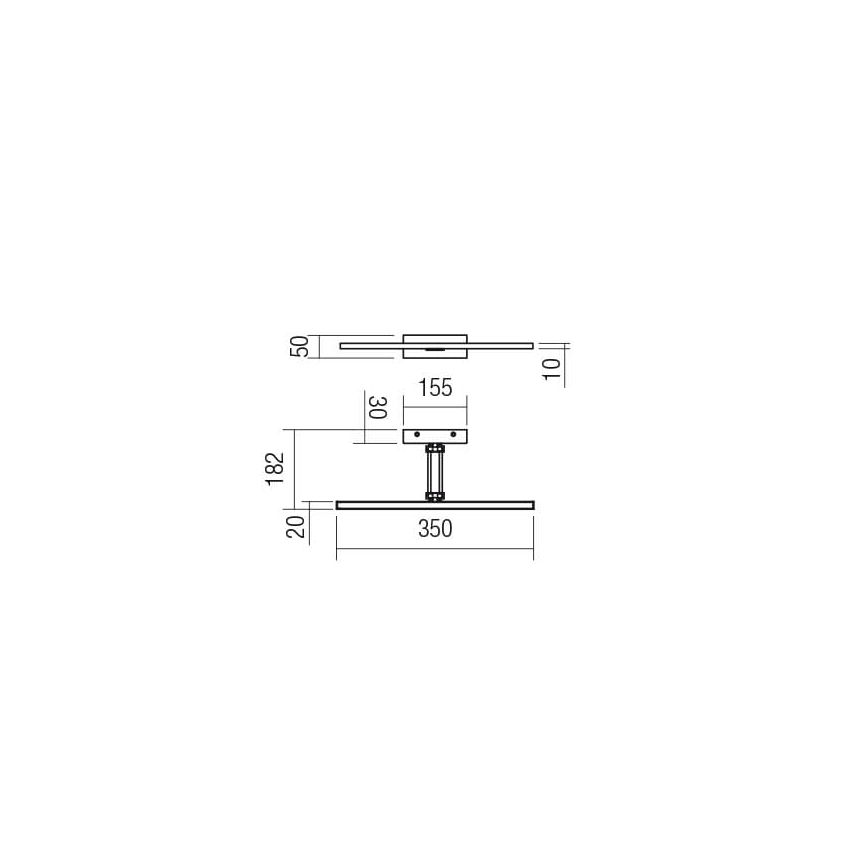 Redo 01-3460 - LED Picture light LINEAR LED/8W/230V 35 cm CRI 92 white
