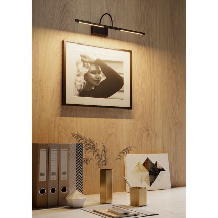 Redo 01-3467 - LED Picture light KENDO LED/11W/230V 51,4 cm CRI 92 black