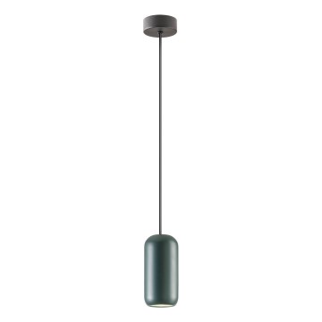 Redo 01-3475 - Chandelier on a string BOOM 1xGU10/10W/230V d. 7,6 cm green