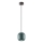 Redo 01-3478 - Chandelier on a string BOOM 1xGU10/10W/230V d. 12 cm green