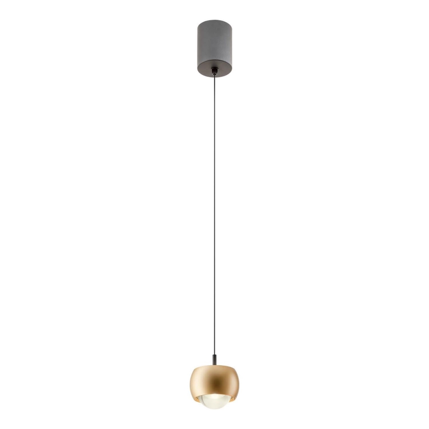 Redo 01-3547 - LED Chandelier on a string AVES LED/12W/230V d. 9,6 cm CRI 90 gold
