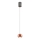 Redo 01-3548 - LED Chandelier on a string AVES LED/12W/230V d. 9,6 cm CRI 90 copper