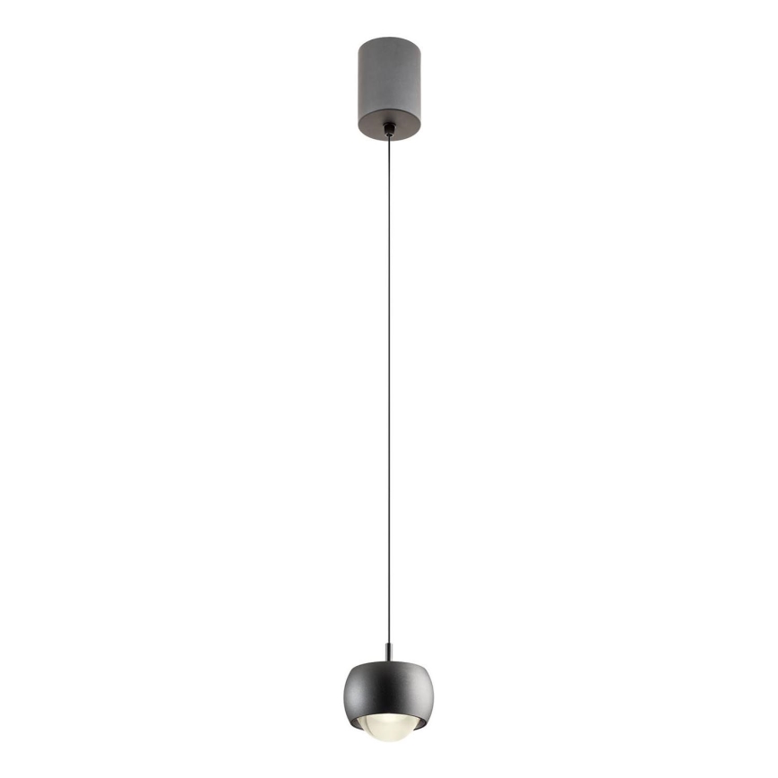 Redo 01-3550 - LED Chandelier on a string AVES LED/12W/230V d. 9,6 cm CRI 90 black