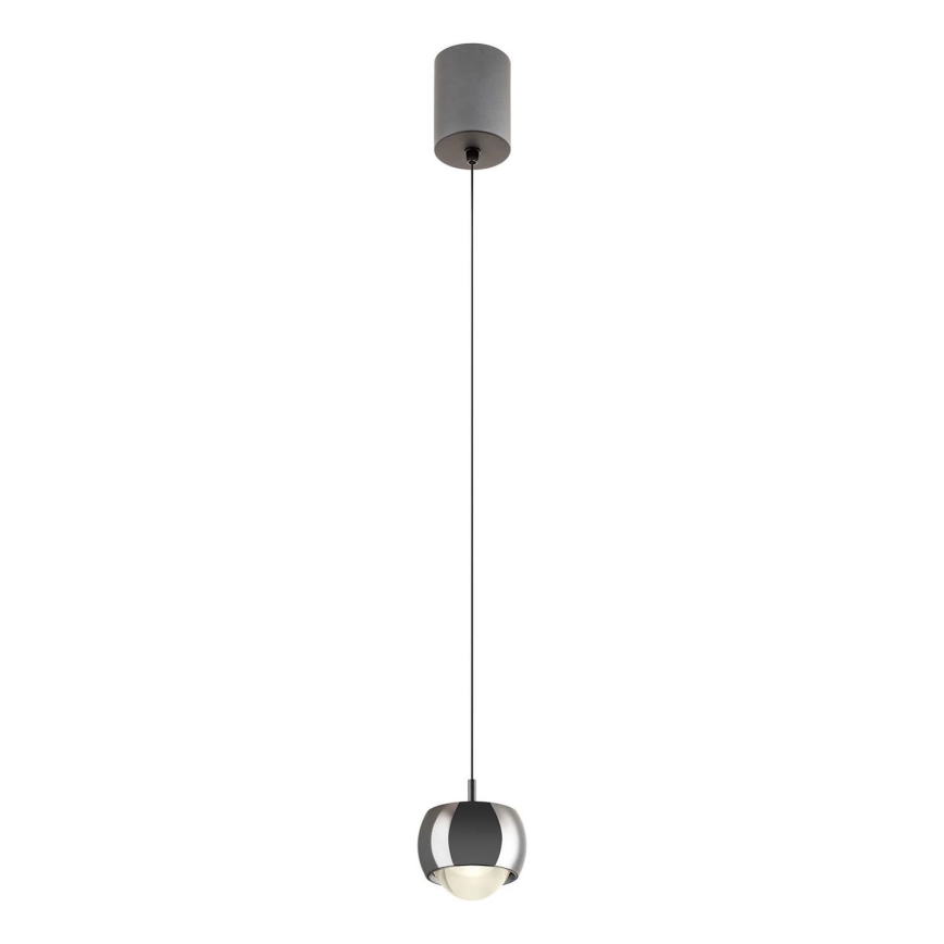 Redo 01-3551 - LED Chandelier on a string AVES LED/12W/230V d. 9,6 cm CRI 90 anthracite