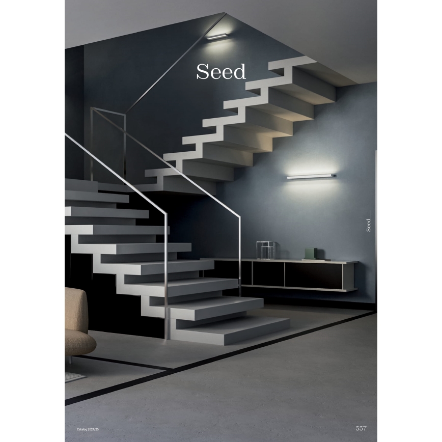 Redo 01-3552 - LED Wall light SEED LED/15W/230V white