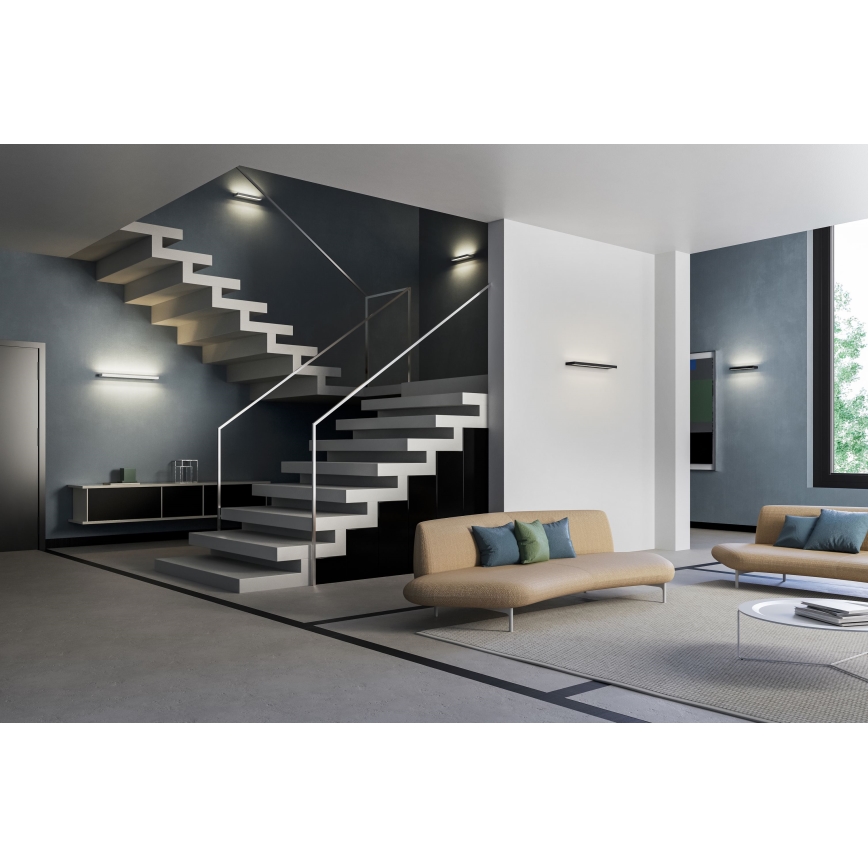 Redo 01-3555 - LED Wall light SEED LED/30W/230V black